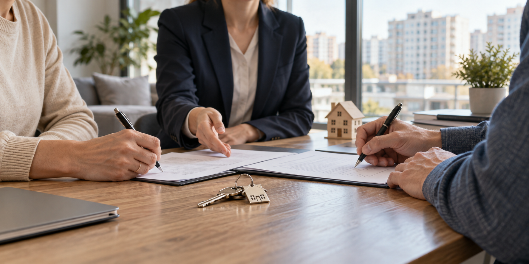 Иллюстрация: Как проходит сделка купли-продажи квартиры